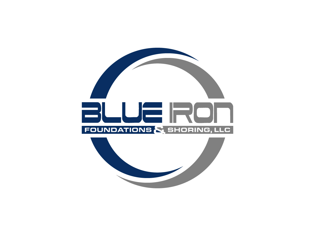 Logo Design by bandisign for Blue Iron Foundations & Shoring, LLC | Design #36815594