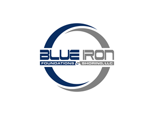 Logo Design by bandisign for Blue Iron Foundations & Shoring, LLC | Design: #36815594