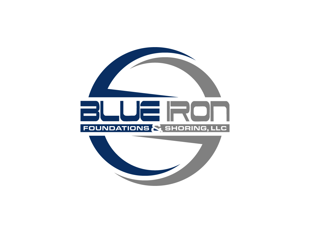 Logo Design by bandisign for Blue Iron Foundations & Shoring, LLC | Design #36815595