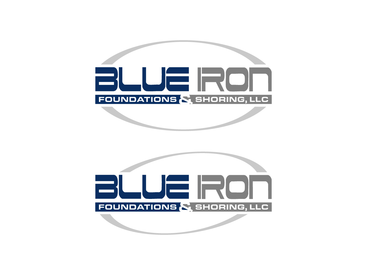 Logo Design by bandisign for Blue Iron Foundations & Shoring, LLC | Design #36857031
