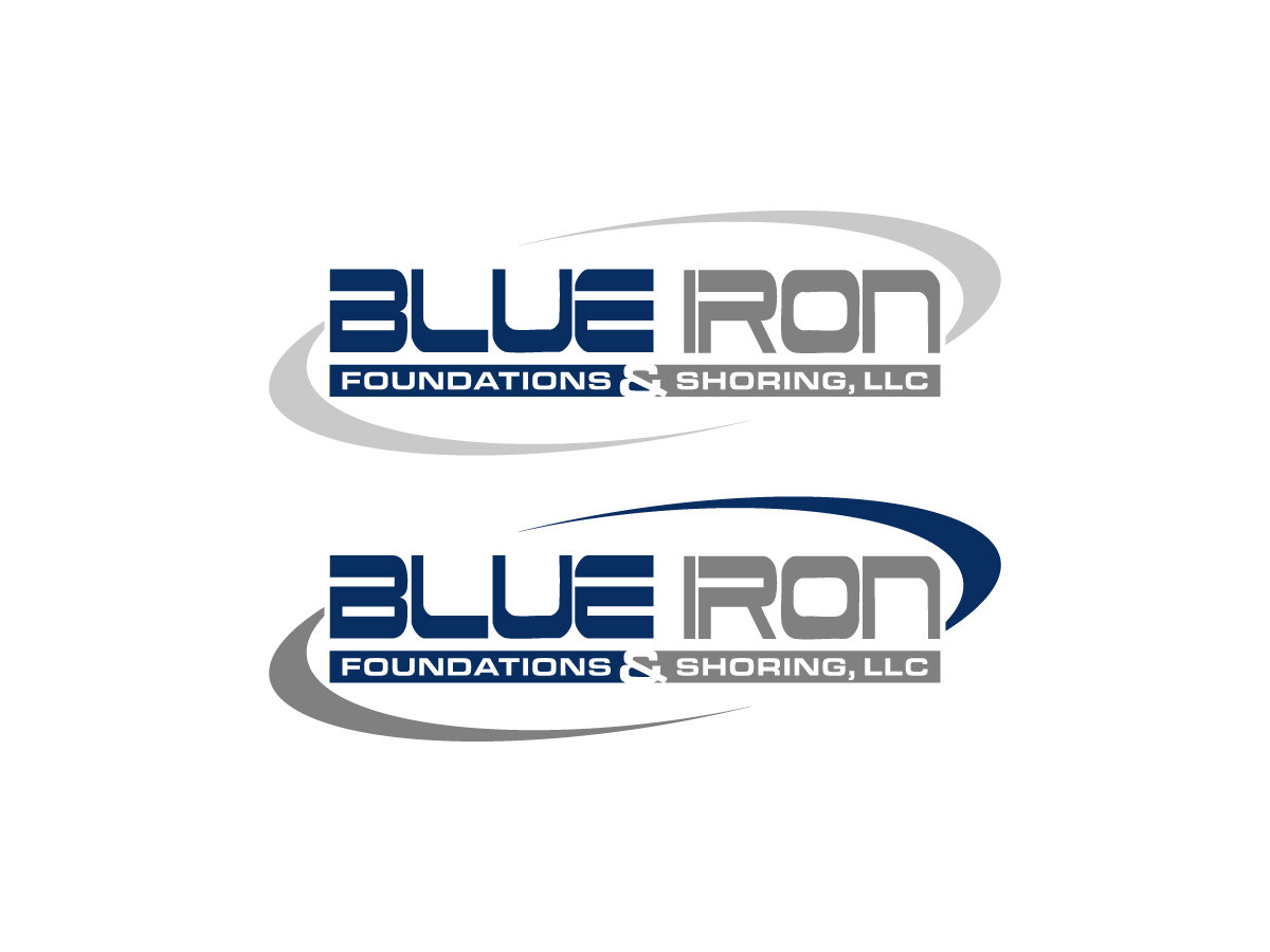 Logo Design by bandisign for Blue Iron Foundations & Shoring, LLC | Design #36857033