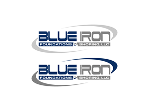 Logo Design by bandisign for Blue Iron Foundations & Shoring, LLC | Design: #36857033
