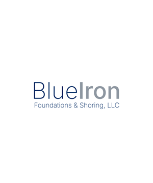 Diseño de Logo por Kesign para Blue Iron Foundations & Shoring, LLC | Diseño: #36820621