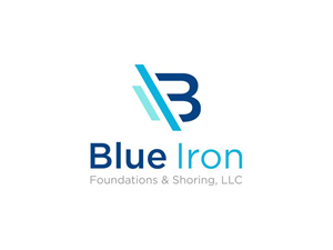 Diseño de Logo por _Mr.art para Blue Iron Foundations & Shoring, LLC | Diseño: #36785525