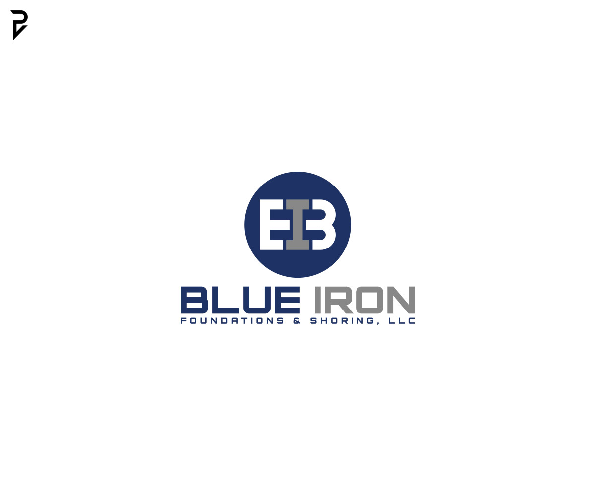 Logo Design by poisonvectors for Blue Iron Foundations & Shoring, LLC | Design #36790891