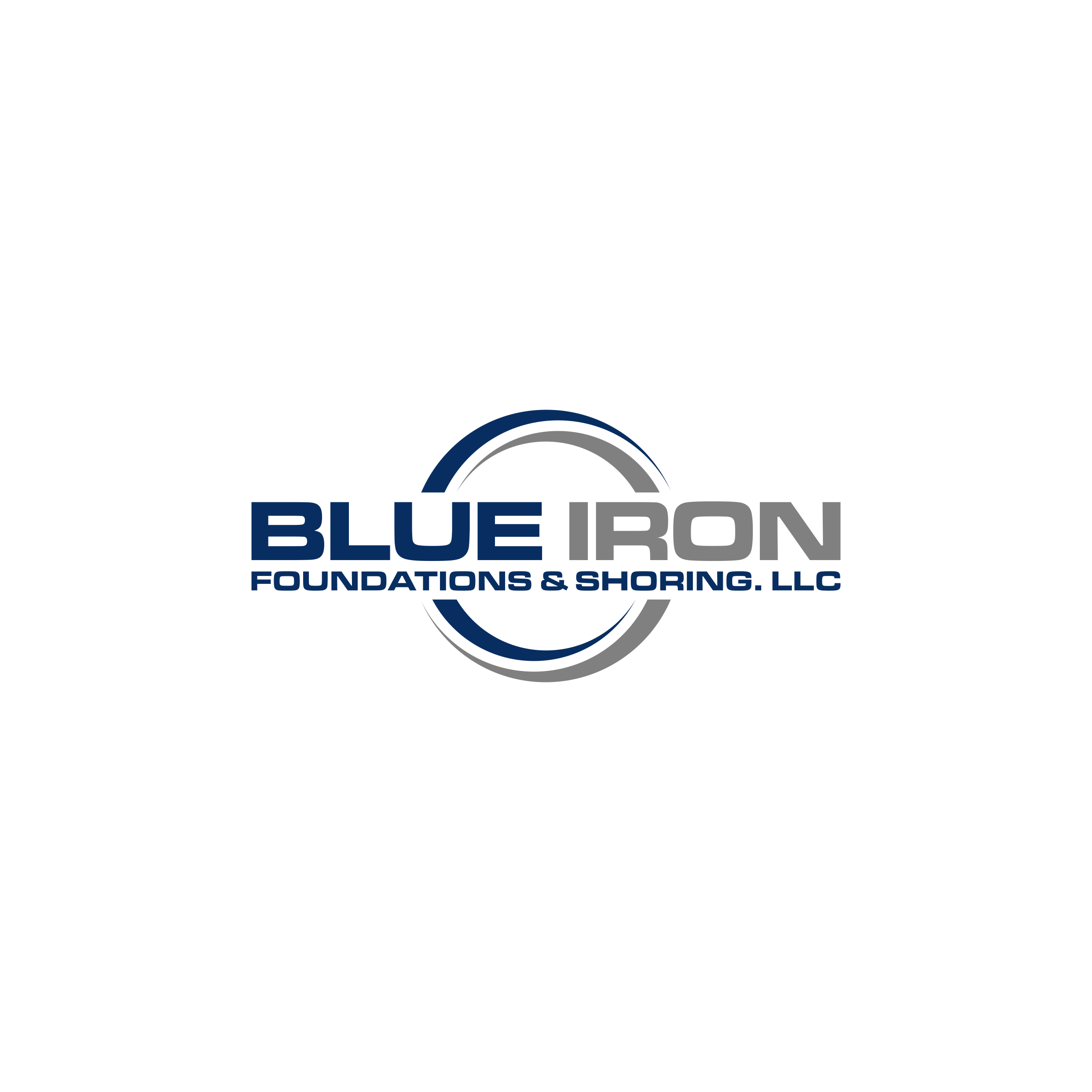 Logo Design by ghillvan for Blue Iron Foundations & Shoring, LLC | Design #36788700