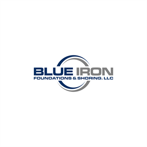 Logo Design by ghillvan for Blue Iron Foundations & Shoring, LLC | Design: #36788700