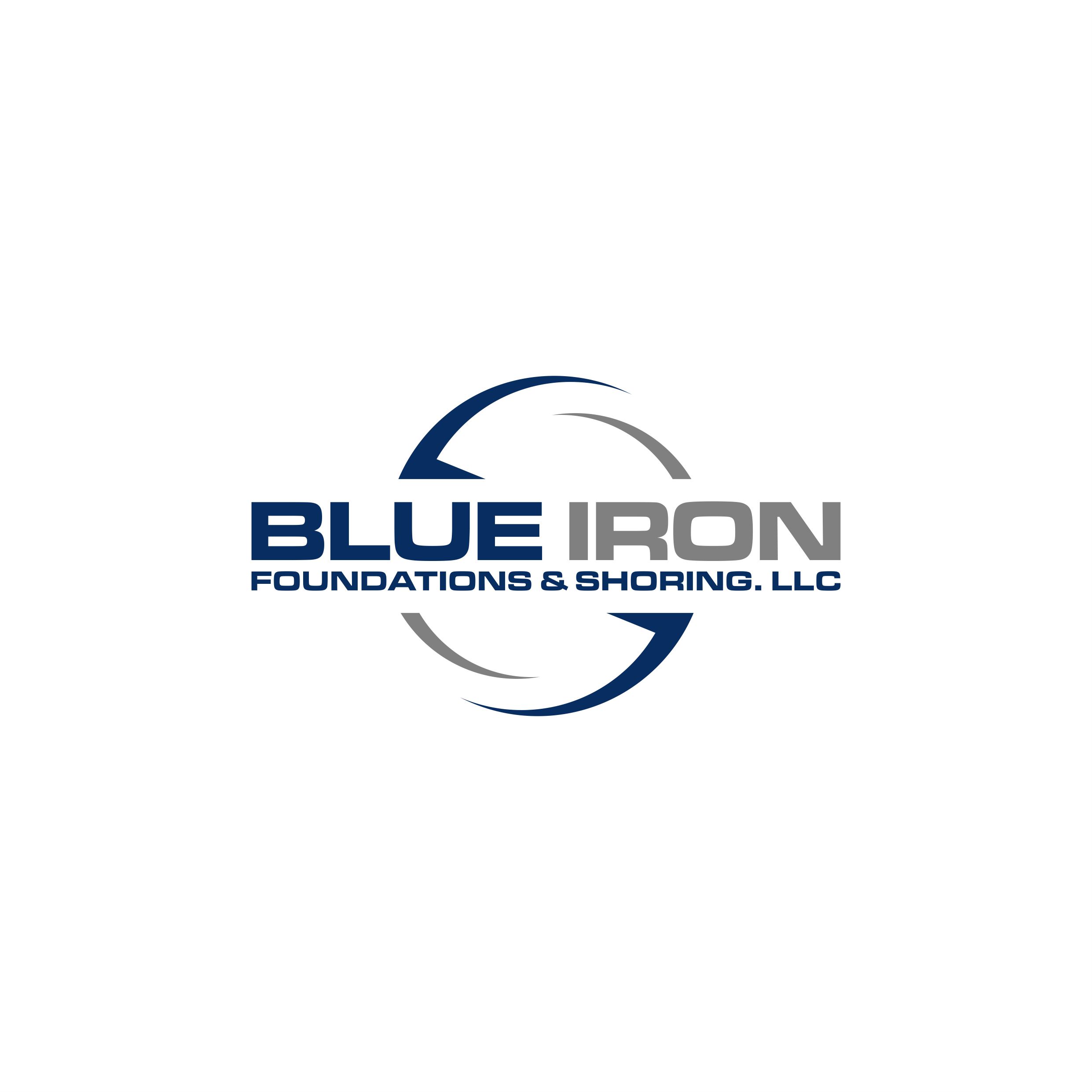 Logo Design by ghillvan for Blue Iron Foundations & Shoring, LLC | Design #36794736