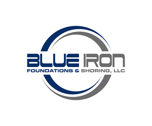 Diseño de Logo por gogastudio para Blue Iron Foundations & Shoring, LLC | Diseño: #36820157