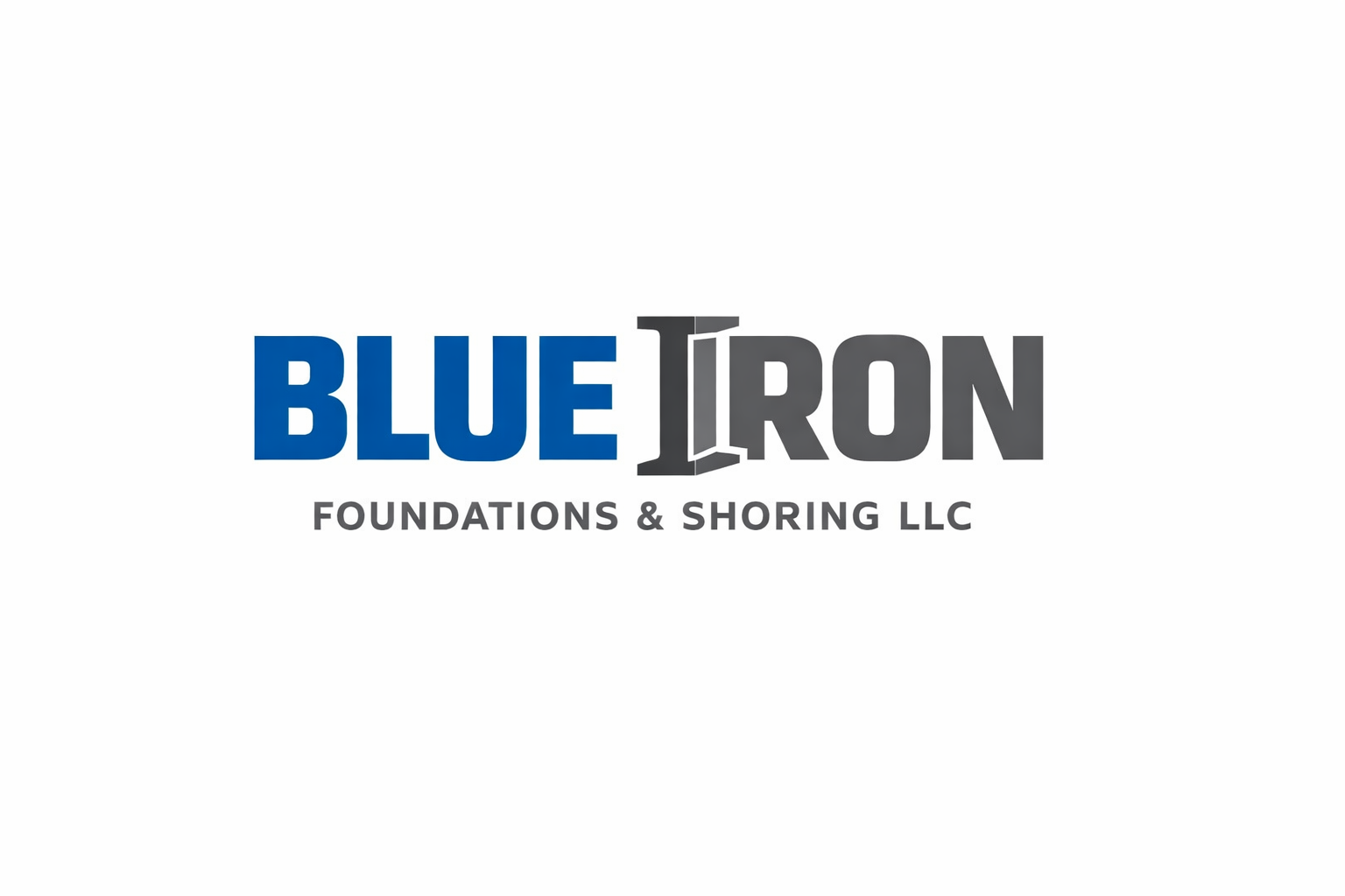 Logo Design by echosaputro for Blue Iron Foundations & Shoring, LLC | Design #36821556