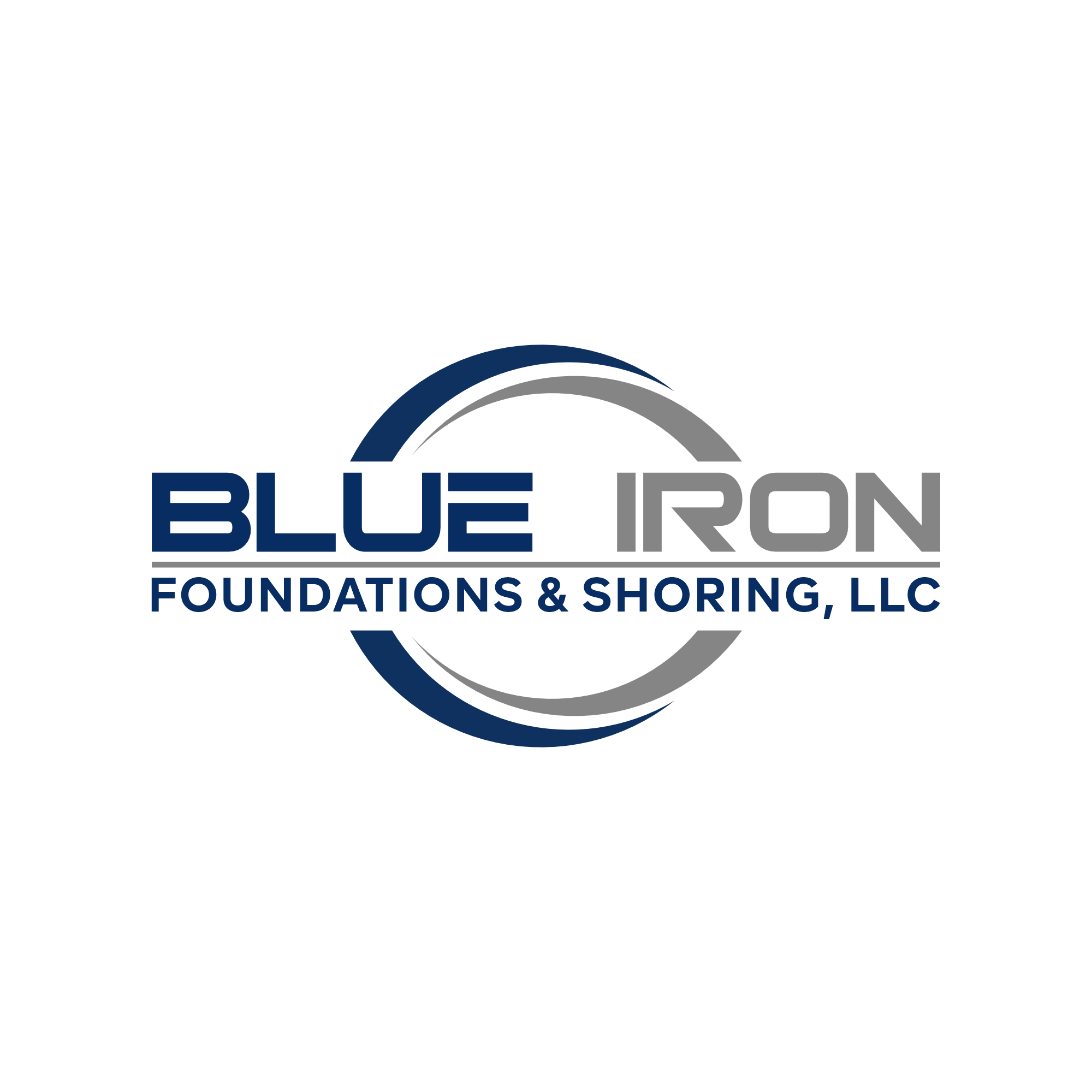 Logo Design by andreaslucky for Blue Iron Foundations & Shoring, LLC | Design #36784889