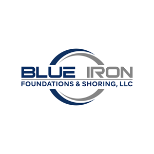 Diseño de Logo por andreaslucky para Blue Iron Foundations & Shoring, LLC | Diseño: #36784889