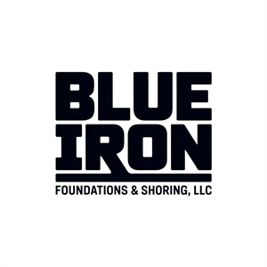 Logo Design by ArtistLobby for Blue Iron Foundations & Shoring, LLC | Design: #36797754