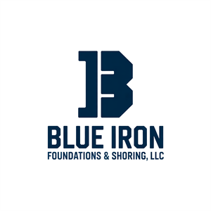Logo Design by ArtistLobby for Blue Iron Foundations & Shoring, LLC | Design: #36797755