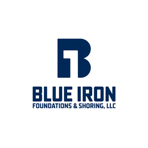Logo Design by ArtistLobby for Blue Iron Foundations & Shoring, LLC | Design: #36797756