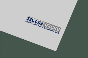 Diseño de Logo por Jubaidur Creative Designer para Blue Iron Foundations & Shoring, LLC | Diseño: #36820558