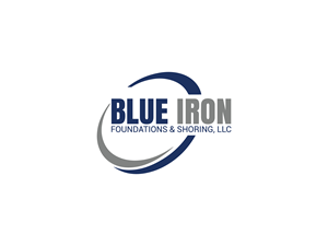 Logo Design by RobloxPro for Blue Iron Foundations & Shoring, LLC | Design: #36791141