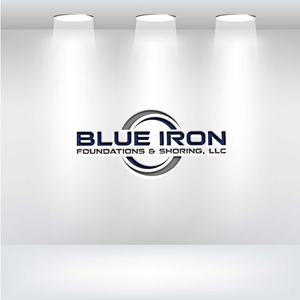Logo Design by RobloxPro for Blue Iron Foundations & Shoring, LLC | Design: #36791146