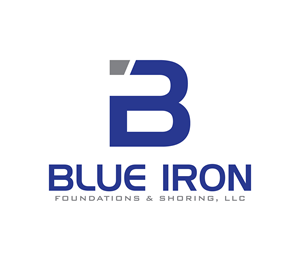 Logo Design by Samiul01 for Blue Iron Foundations & Shoring, LLC | Design: #36802747