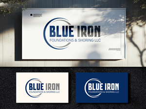 Diseño de Logo por ArtSamurai para Blue Iron Foundations & Shoring, LLC | Diseño: #36791439