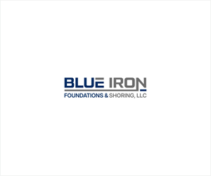 Logo Design by Logocraft for Blue Iron Foundations & Shoring, LLC | Design: #36792088