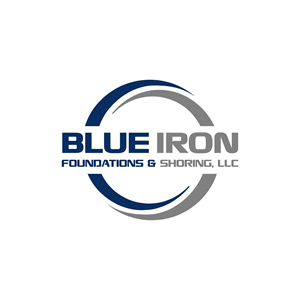 Logo-Design von agustian spades für Blue Iron Foundations & Shoring, LLC | Design: #36807428