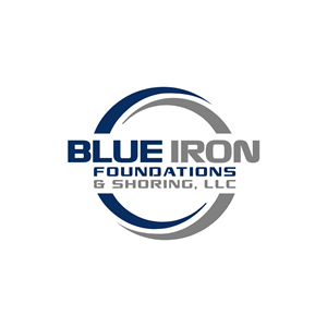 Logo-Design von agustian spades für Blue Iron Foundations & Shoring, LLC | Design: #36807430