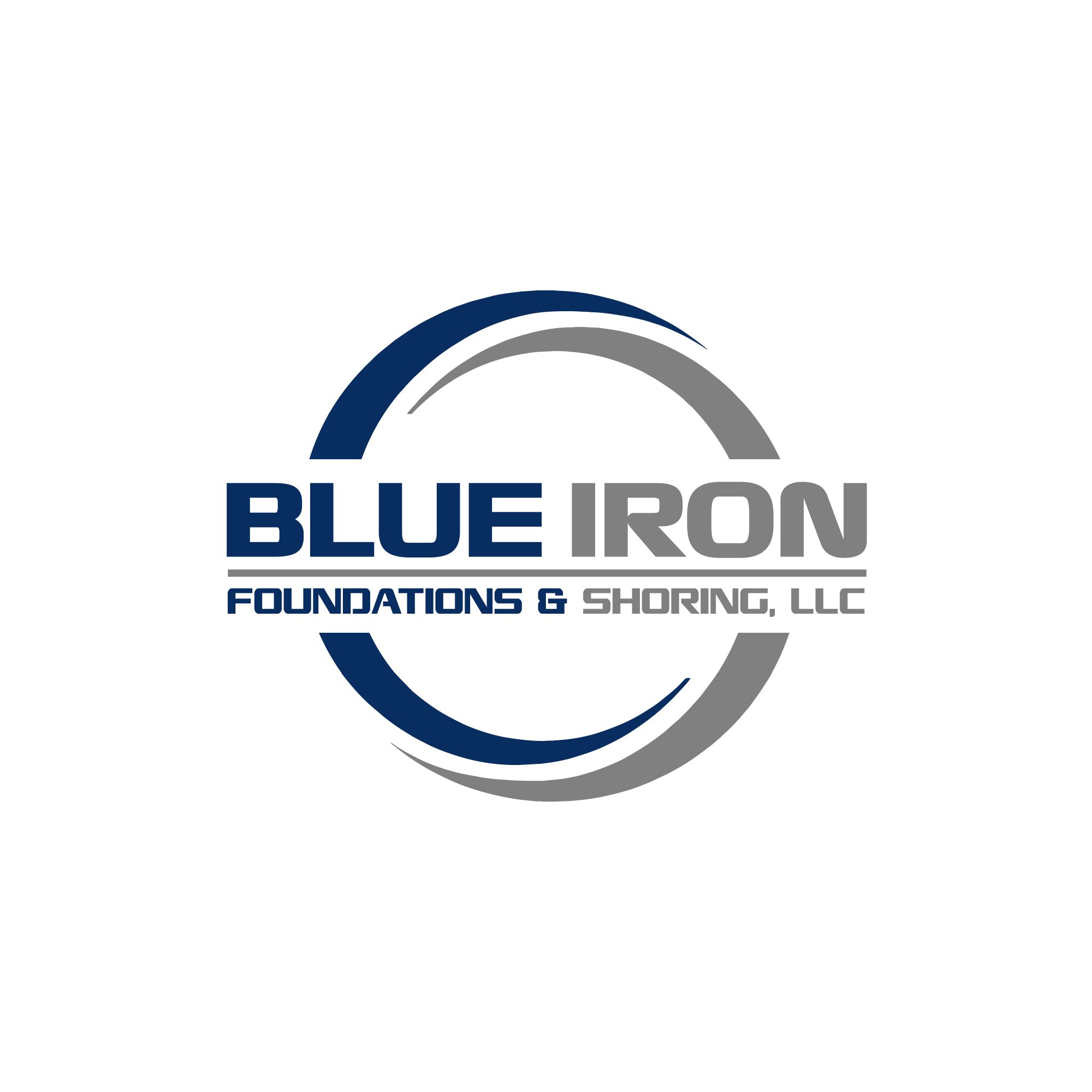Logo-Design von agustian spades für Blue Iron Foundations & Shoring, LLC | Design #36807432