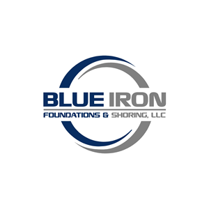 Logo-Design von agustian spades für Blue Iron Foundations & Shoring, LLC | Design: #36807432