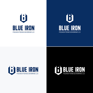 Diseño de Logo por objects para Blue Iron Foundations & Shoring, LLC | Diseño: #36788859