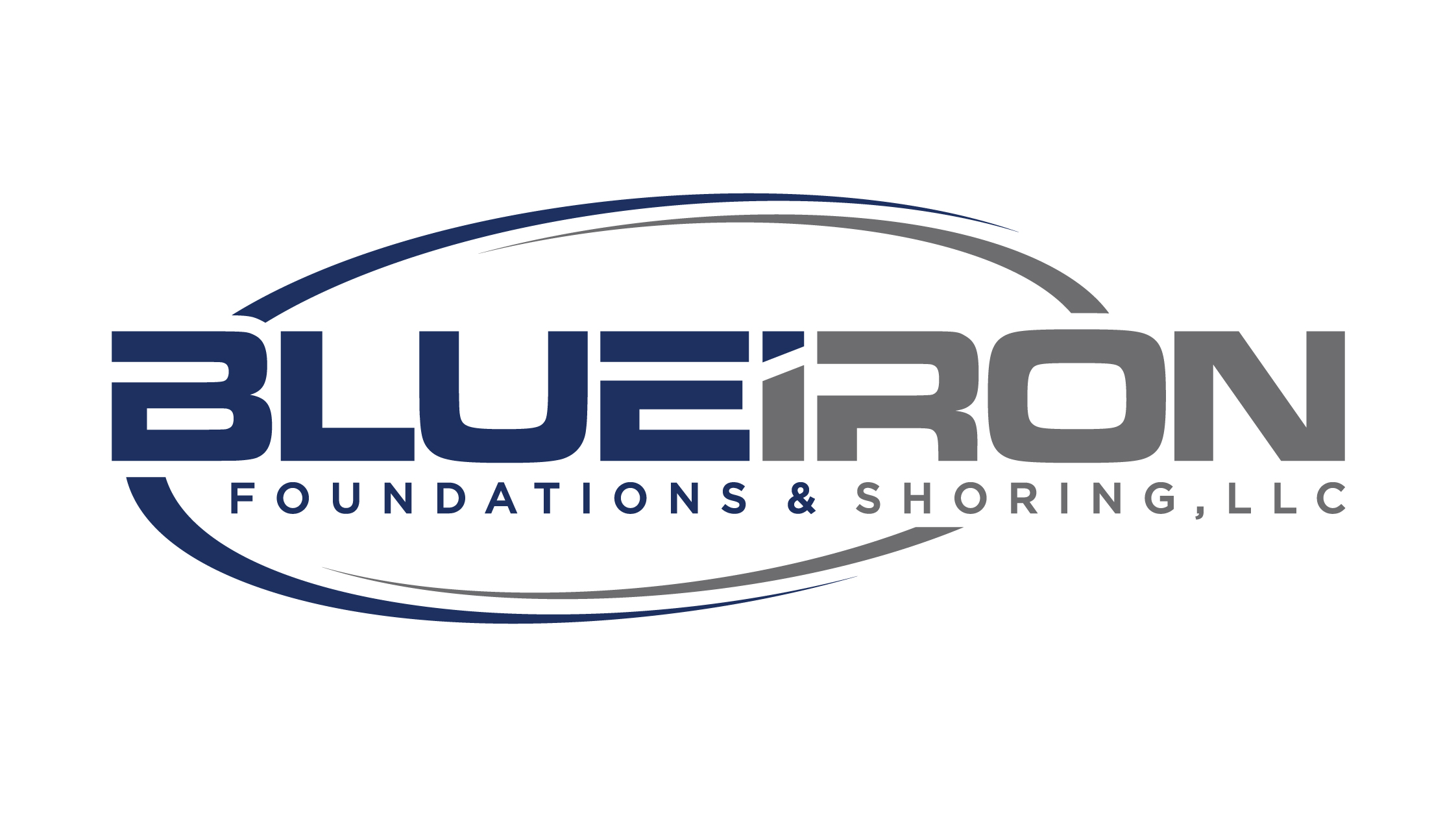 Logo Design by Atec for Blue Iron Foundations & Shoring, LLC | Design: #36820676