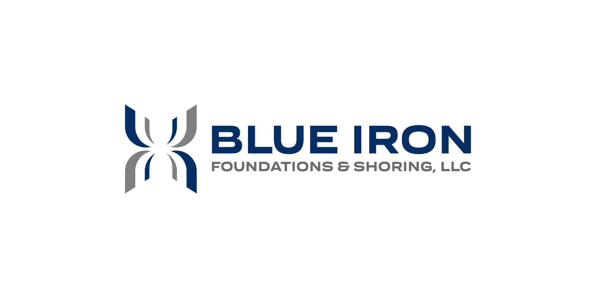 Logo Design by John316 for Blue Iron Foundations & Shoring, LLC | Design #36820158