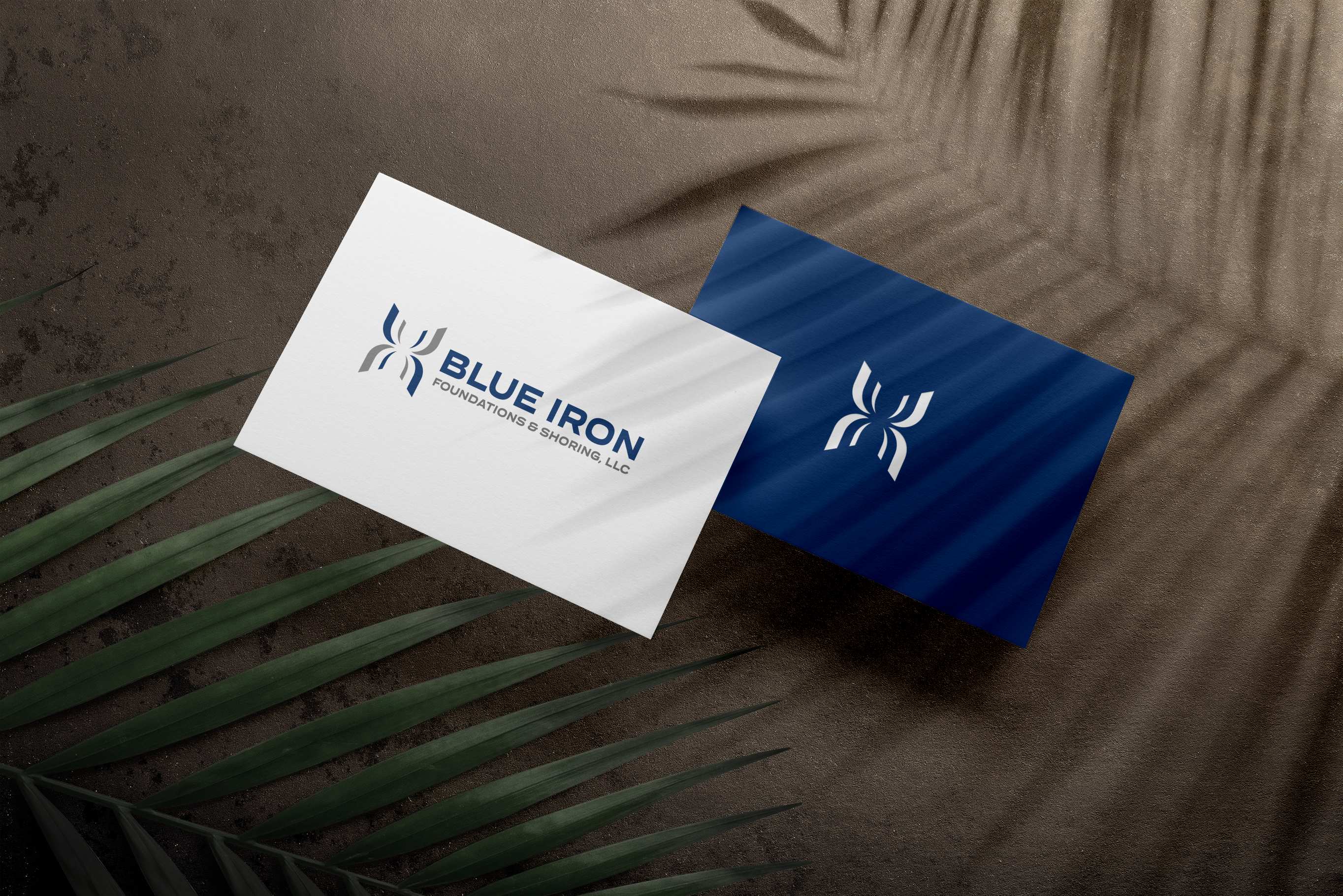 Logo Design by John316 for Blue Iron Foundations & Shoring, LLC | Design #36820159