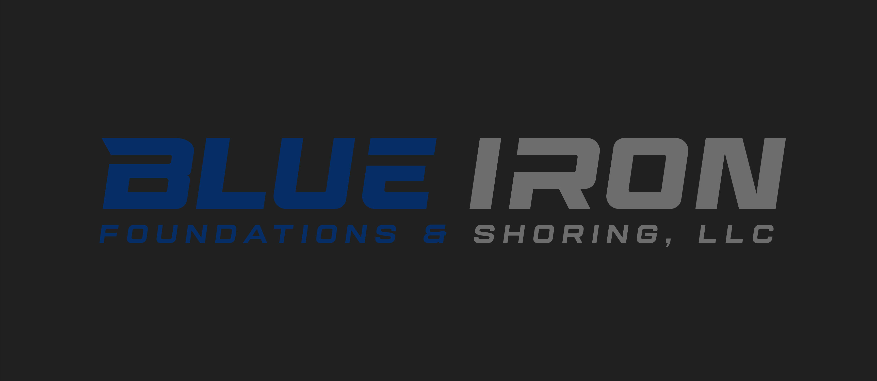 Logo-Design von Paras Bali für Blue Iron Foundations & Shoring, LLC | Design #36823720