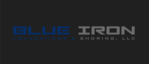 Logo Design by Paras Bali for Blue Iron Foundations & Shoring, LLC | Design: #36823798