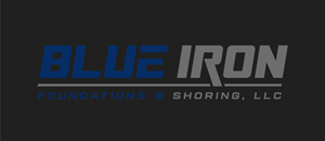 Logo Design by Paras Bali for Blue Iron Foundations & Shoring, LLC | Design: #36823857