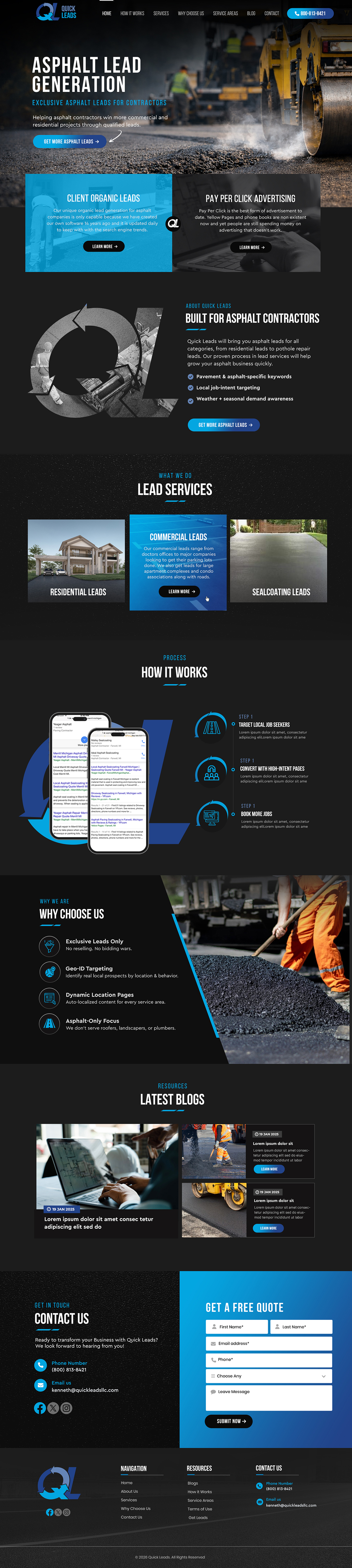 Web Design by Blue Sparrow for this project | Design #36811100