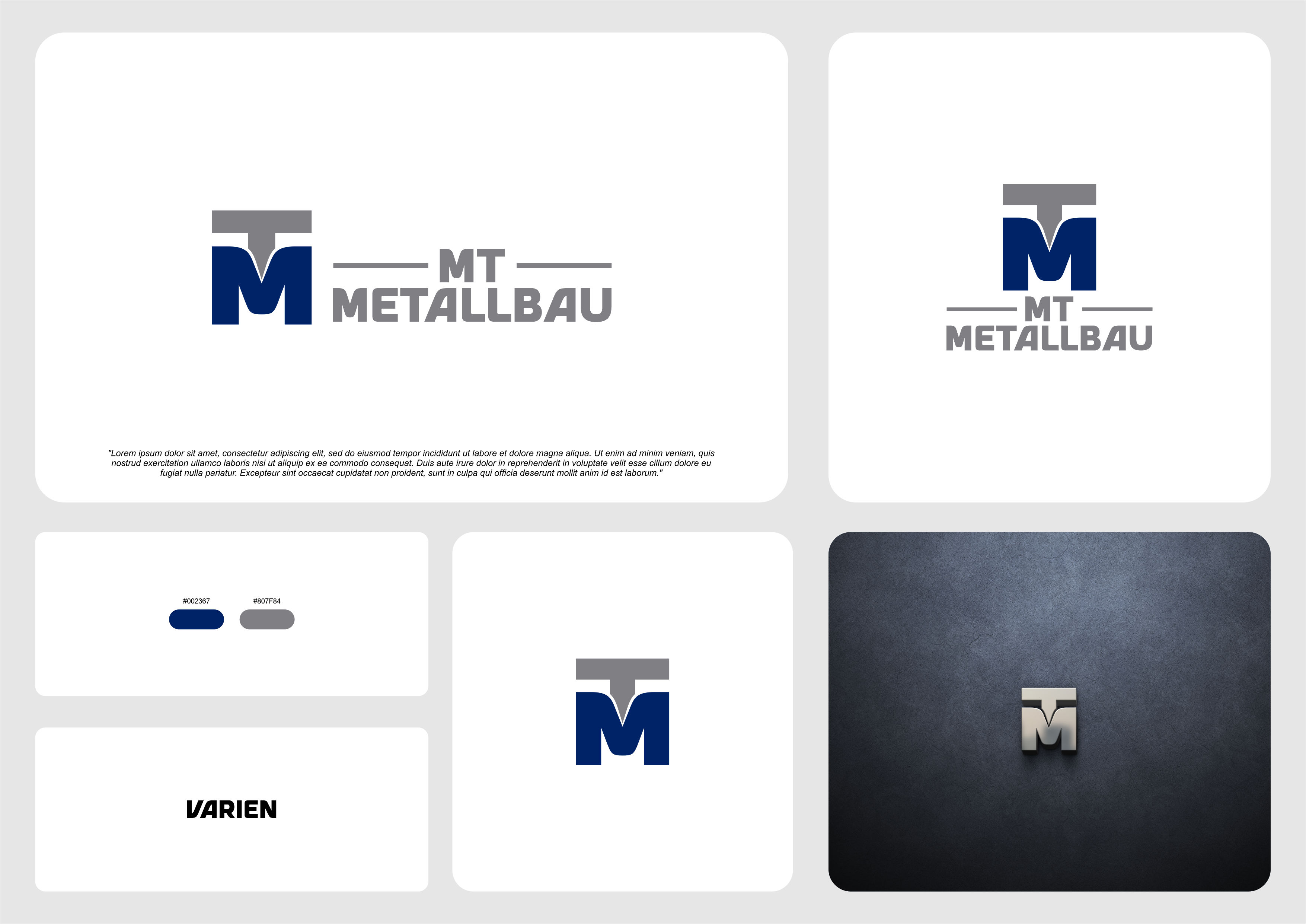 Logo Design by Septian Yossi for MT-Metallbau GmbH | Design #36794671