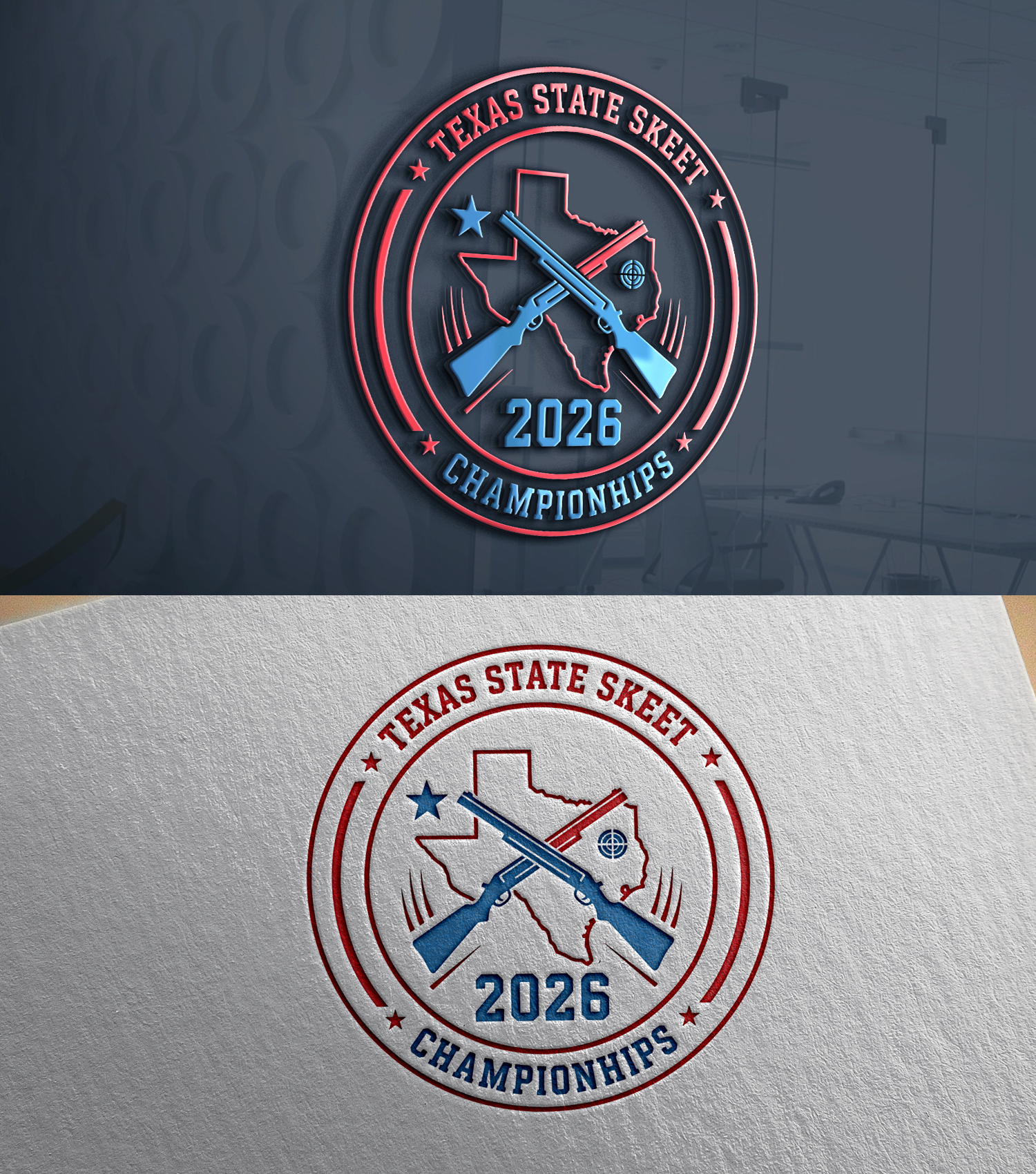 Logo Design by 24ksunny for Texas Skeet Shooters Association | Design #36791760