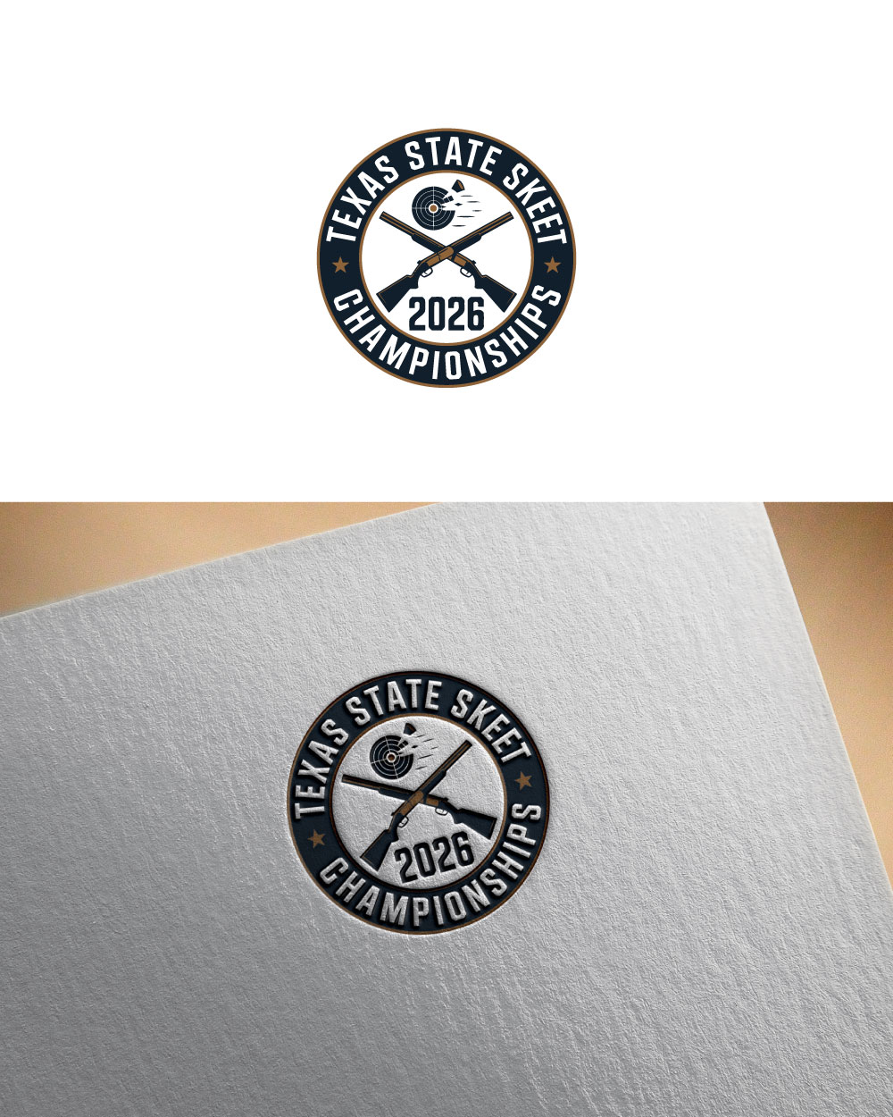 Logo Design by KING JM for Texas Skeet Shooters Association | Design #36793073