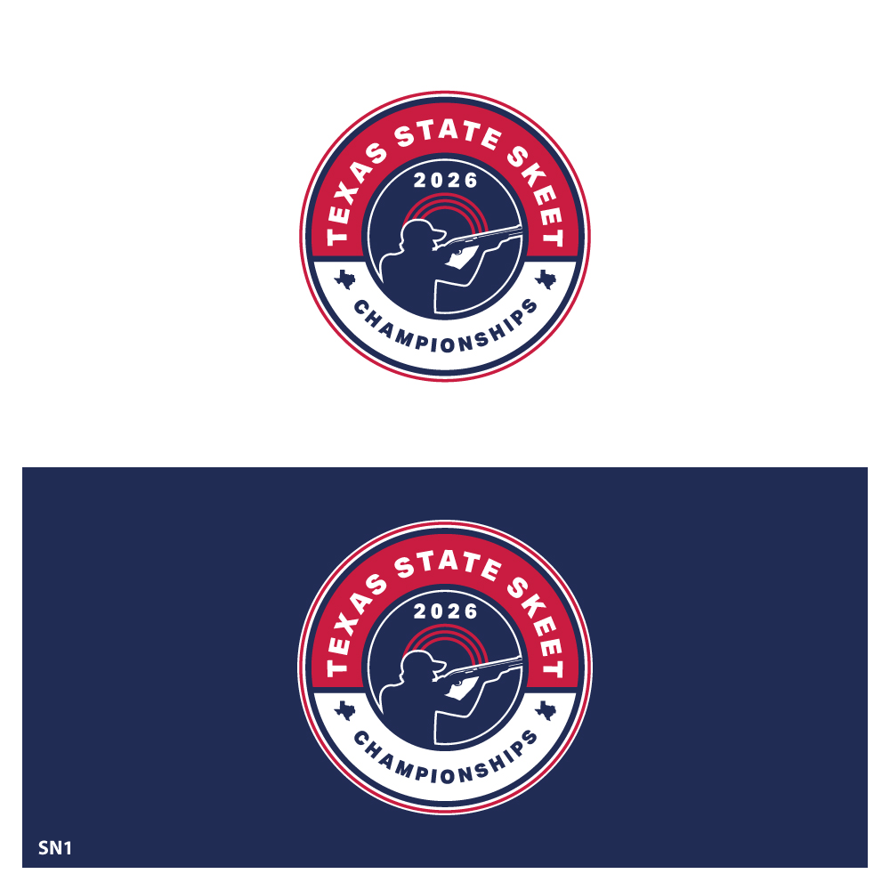 Logo Design by Sujit Banerjee for Texas Skeet Shooters Association | Design #36793446