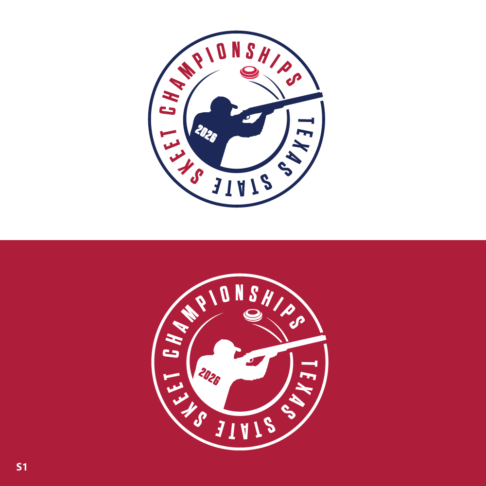 Logo Design by Sujit Banerjee for Texas Skeet Shooters Association | Design #36793448