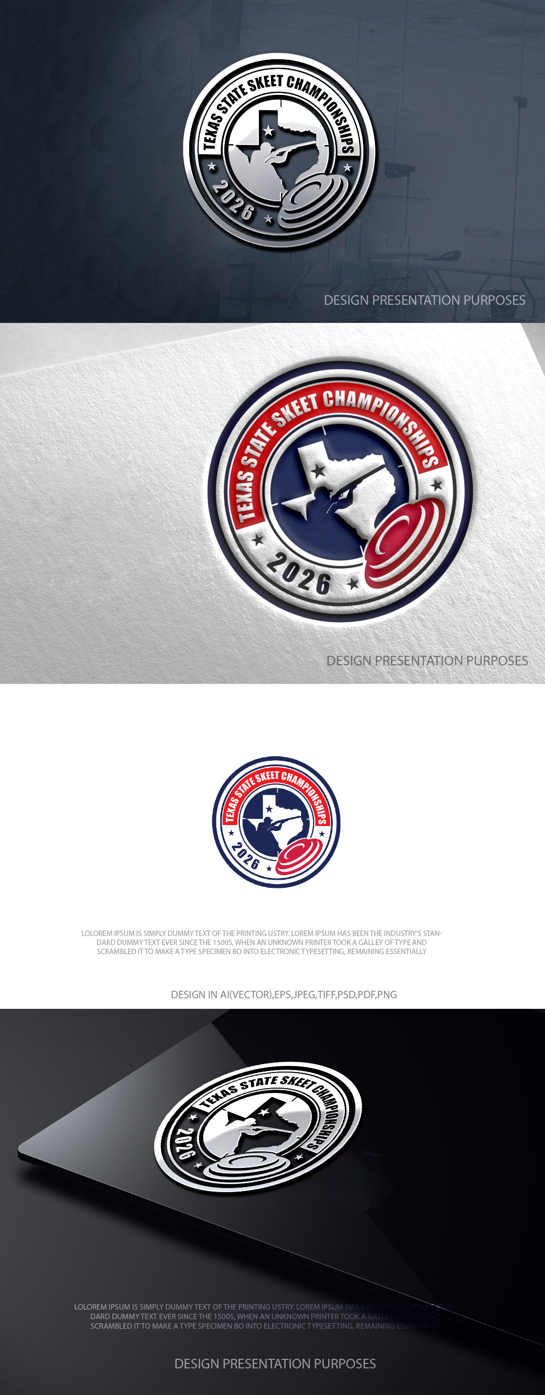 Logo Design by zebronicgraphic for Texas Skeet Shooters Association | Design #36792982