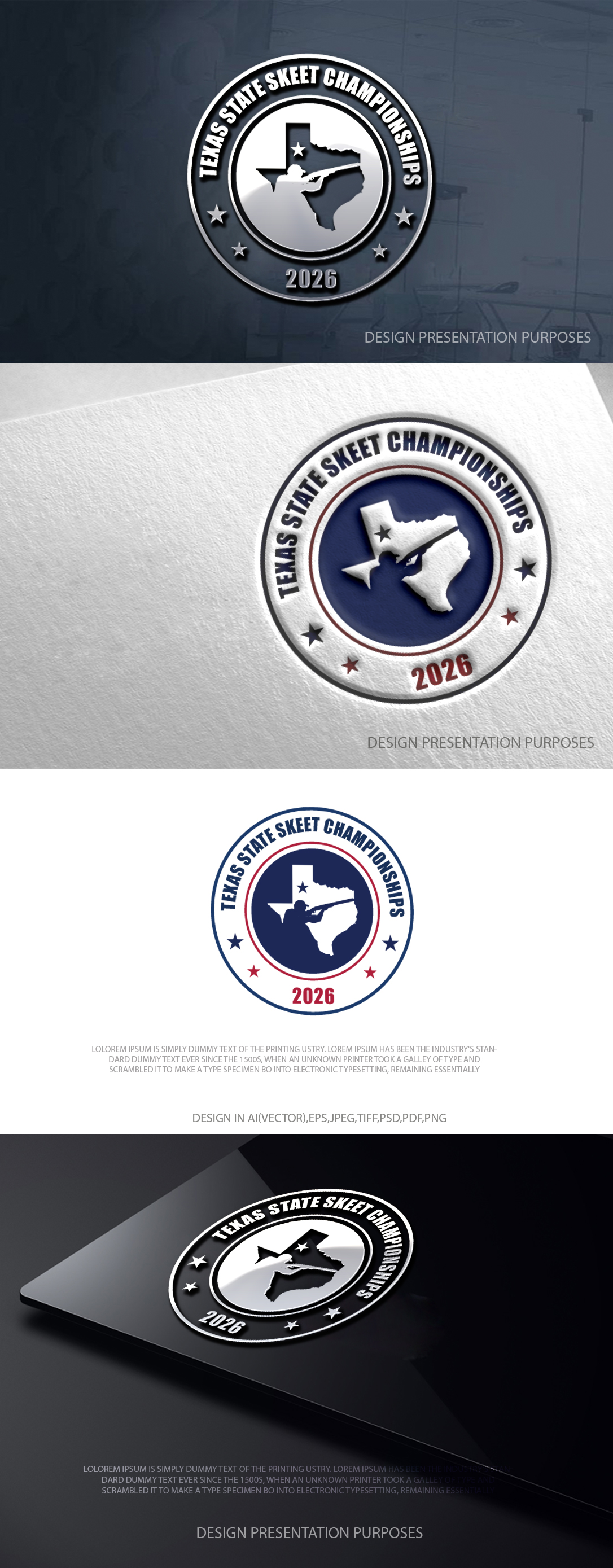 Logo Design by zebronicgraphic for Texas Skeet Shooters Association | Design #36793333