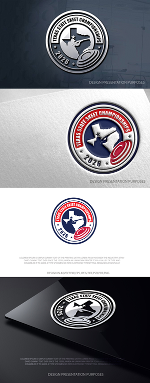 Logo Design by zebronicgraphic for Texas Skeet Shooters Association | Design: #36795411