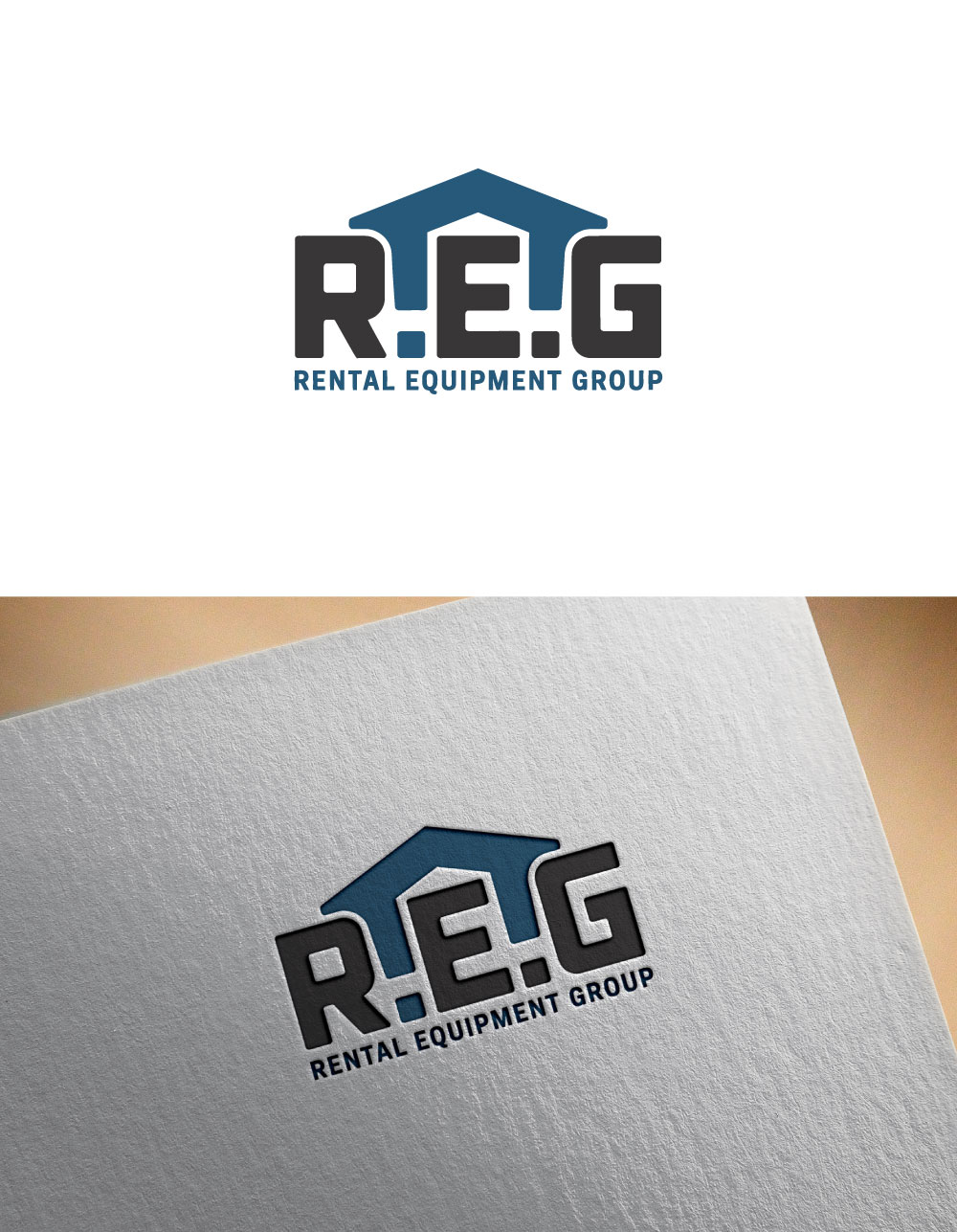 Logo Design by KING JM for Rental Equipment Group, LLC  | Design #36799797