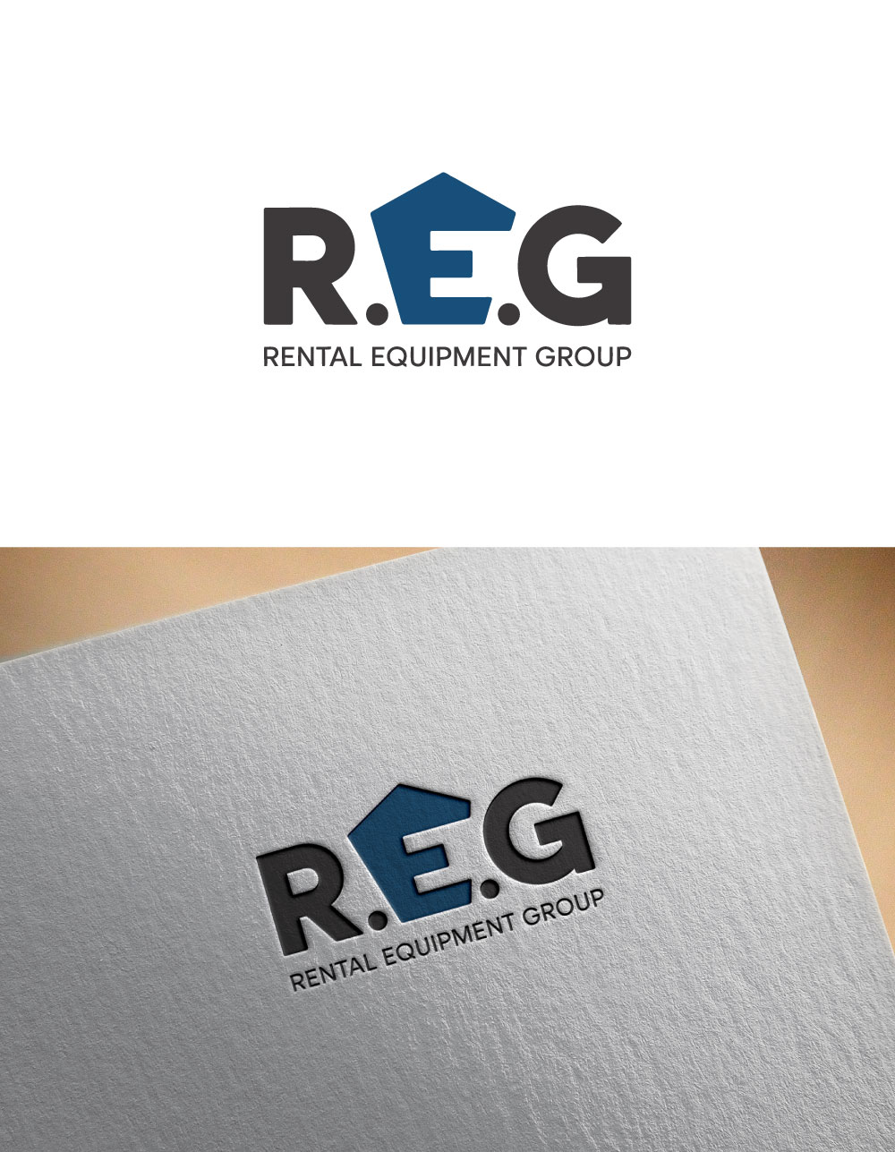 Logo Design by KING JM for Rental Equipment Group, LLC  | Design #36799799