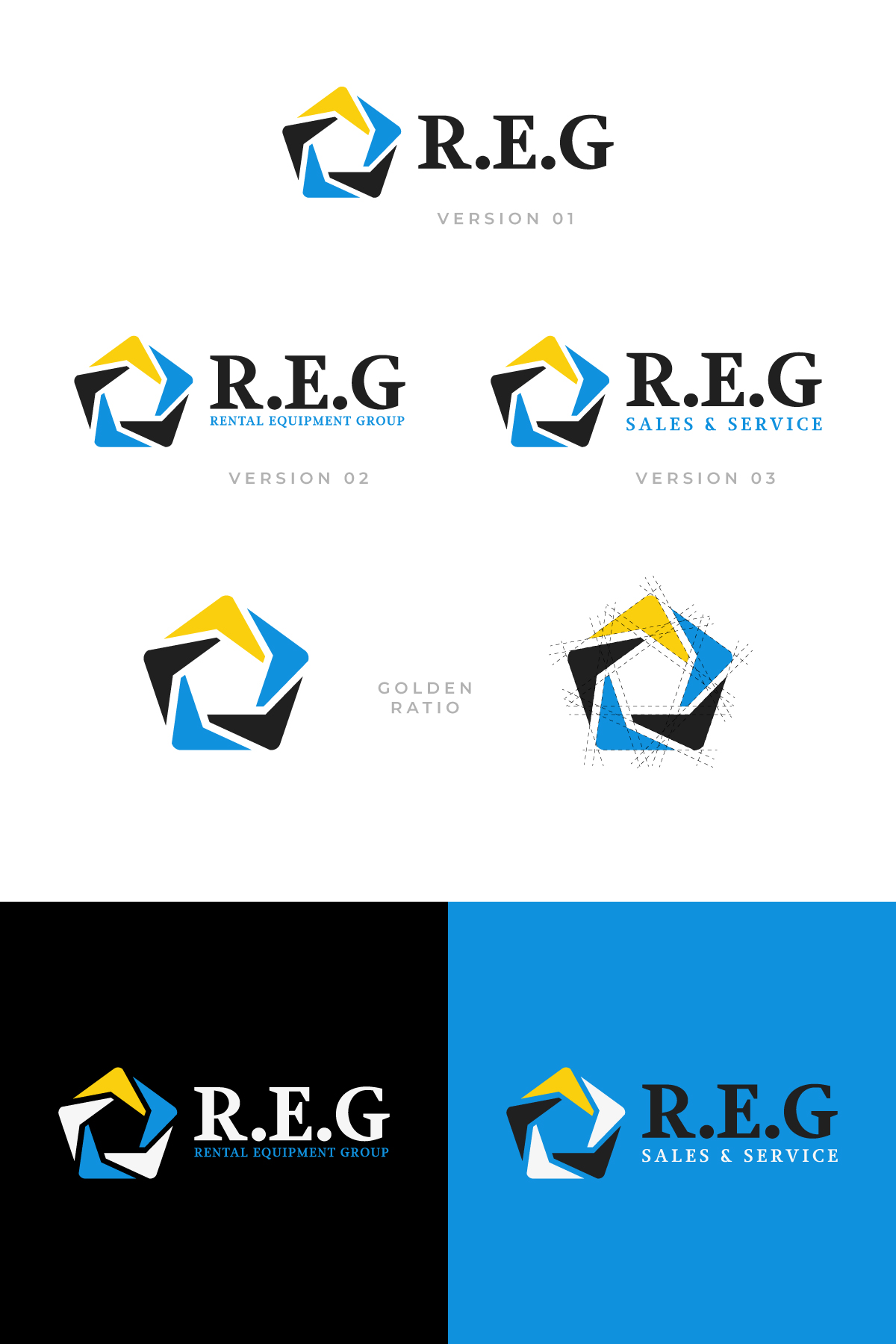 Logo Design by Md Hasin Israk for Rental Equipment Group, LLC  | Design #36815261