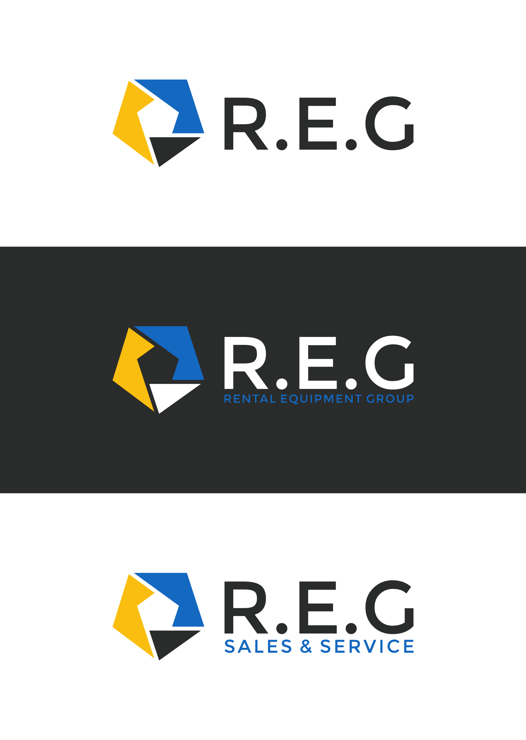 Logo Design by ander sky dc for Rental Equipment Group, LLC  | Design #36791788