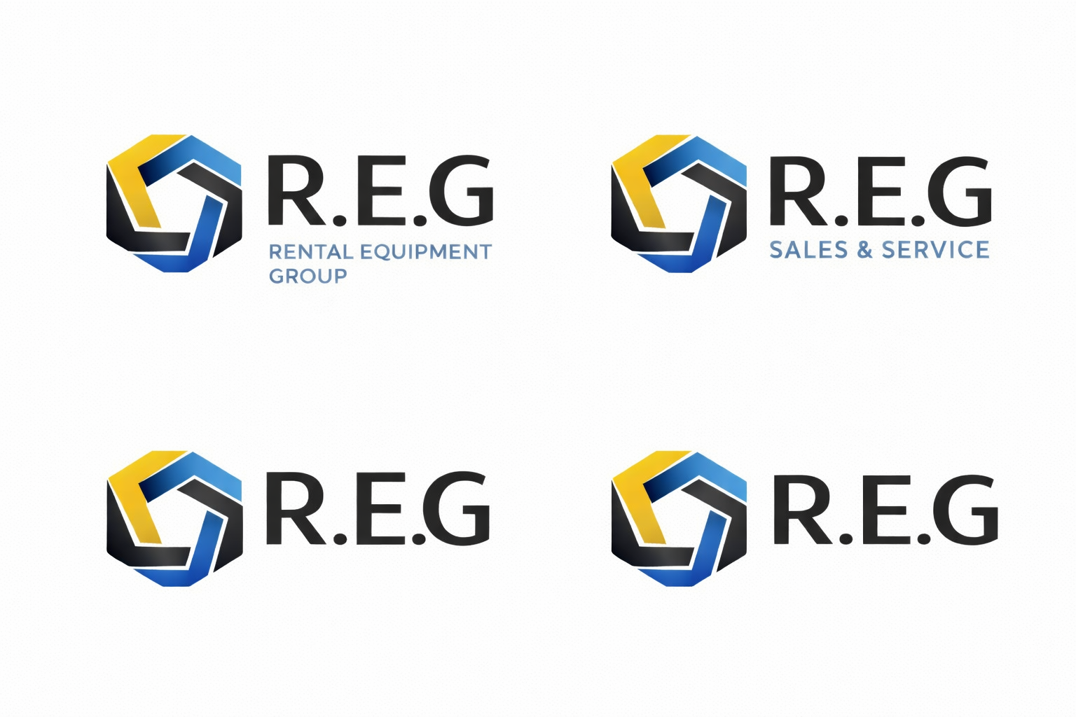 Logo Design by hajera for Rental Equipment Group, LLC  | Design #36803471